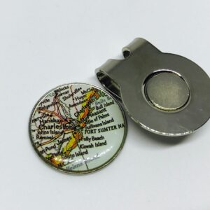 Charleston Coast Golf Ball Marker | Hat Clip
