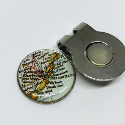 Charleston Coast Golf Ball Marker | Hat Clip