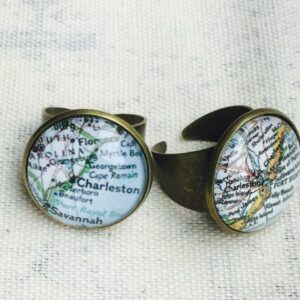 City of Charleston Ring | Silver Plated