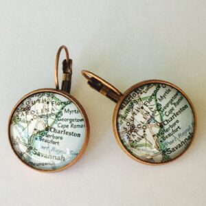 City of Charleston Earrings | Gold