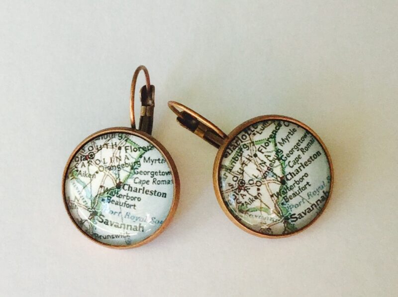 City of Charleston Earrings | Gold
