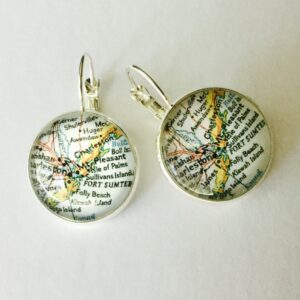 Charleston Coast Earrings | Silver