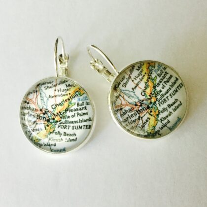 Charleston Coast Earrings | Silver